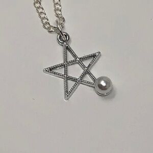 Pewter Star Necklace